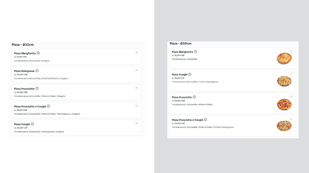 Wo würdest du BESTELLEN?